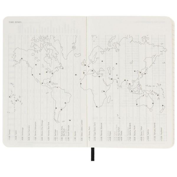 Ежедневник Moleskine CLASSIC SOFT Pocket датированный 200 л в линейку черный