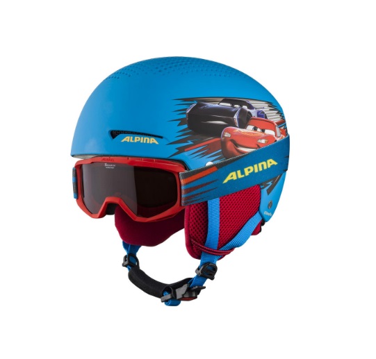 Шлем для горных лыж и сноубордов ALPINA Zupo Disney Set синий 51-55